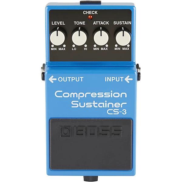 Boss CS-3 Compression Sustainer Pedal – Analog Compressor for
