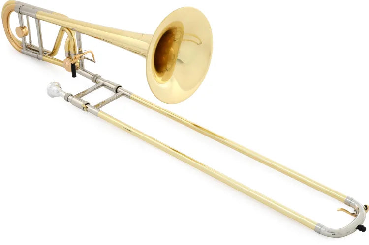XO 1236L-O Professional Trombone - F Attachment - Open Wrap - Clear Lacquer