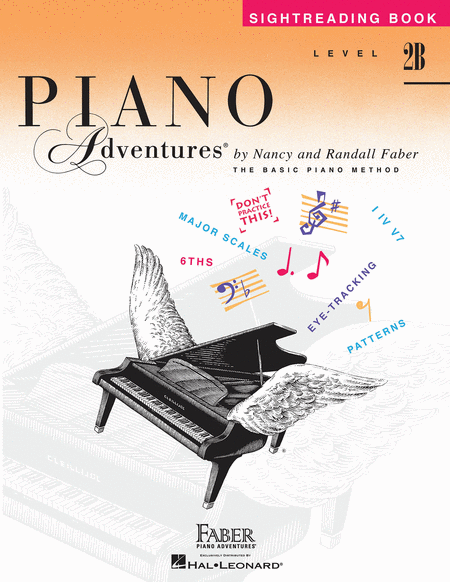 Piano Adventures - Level 2B Sightreading Book
