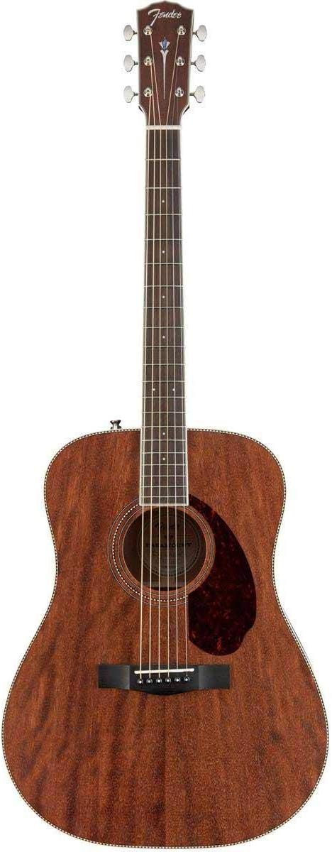 Fender PM-1 Dreadnought All-Mahogany Acoustic Guitar Natural