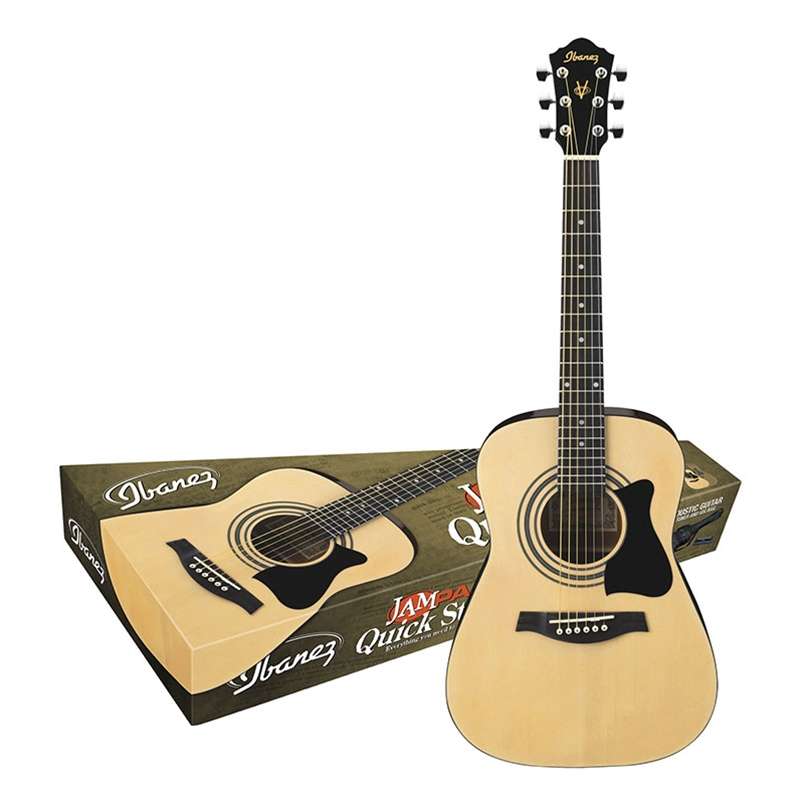 Ibanez JamPack Jr IJV30 3/4 Acoustic Guitar Kit – Beginner Starter