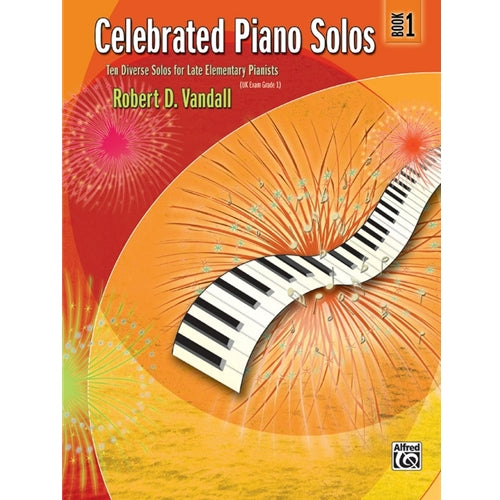 Celebrated Piano Solos - Book 1 [NFMC: P-IV] Robert D. Vandall