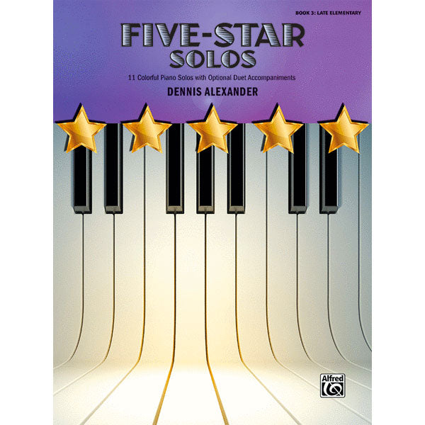 Five-Star Solos - Book 3 - [NFMC: P-III]