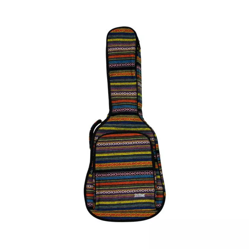 On-Stage Striped Acoustic Guitar Bag