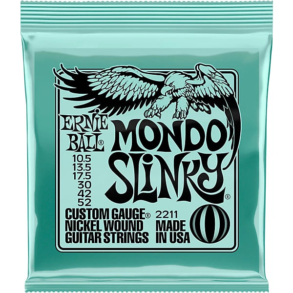 Monda Slinky Nickel Wound Electric Guitar Strings 10.5 - 52 Gague