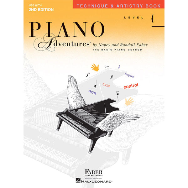 Piano Adventures - Level 4 Technique & Artistry Book