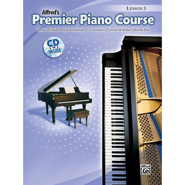 Premier Piano Course, Lesson 3