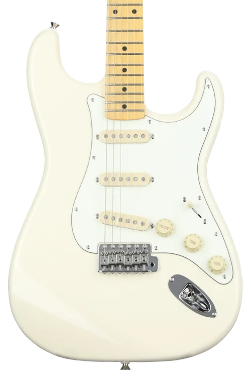 Fender JV Modified '60s Strat - Olympic White | Hot Vintage Tone