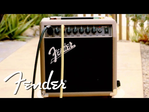 Fender Acoustasonic 15 Acoustic Combo Amp Tan