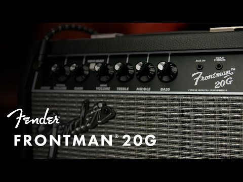 Fender Frontman 20G Guitar Combo Amp Black