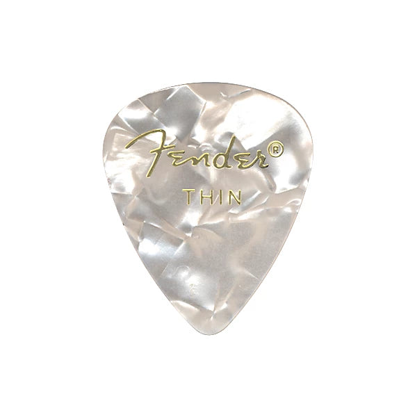 Fender 351 Premium Celluloid Guitar Picks 12-Pack Abalone Medium Fender