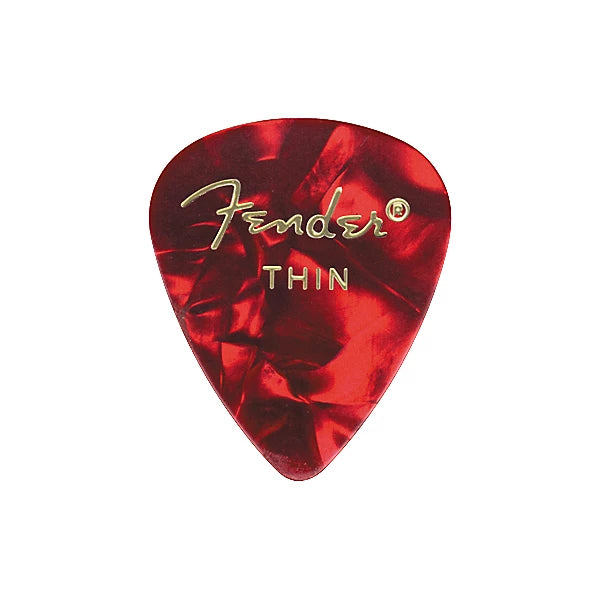Fender 351 Premium Celluloid Guitar Picks 12-Pack Abalone Medium Fender