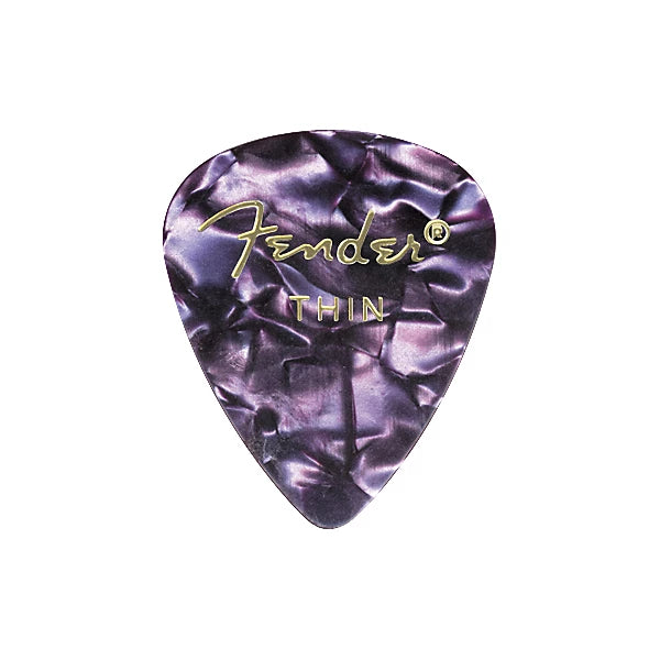 Fender 351 Premium Celluloid Guitar Picks 12-Pack Abalone Medium Fender