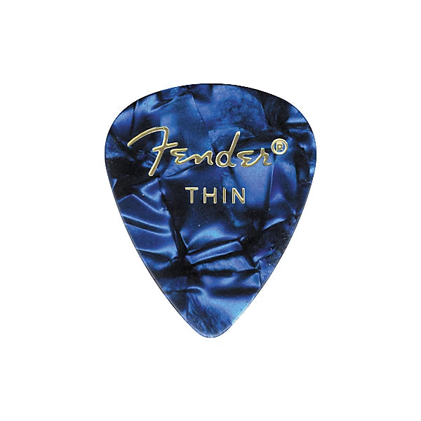 Fender 351 Premium Celluloid Guitar Picks 12-Pack Abalone Medium Fender