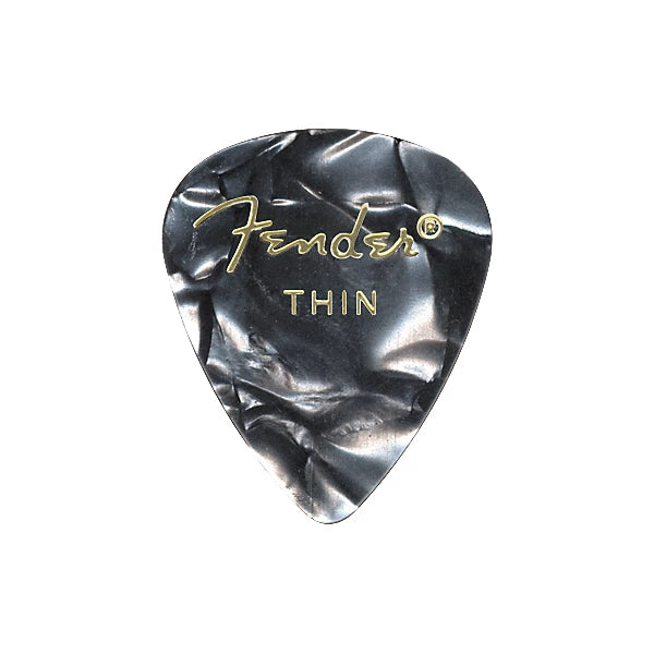 Fender 351 Premium Celluloid Guitar Picks 12-Pack Abalone Medium Fender