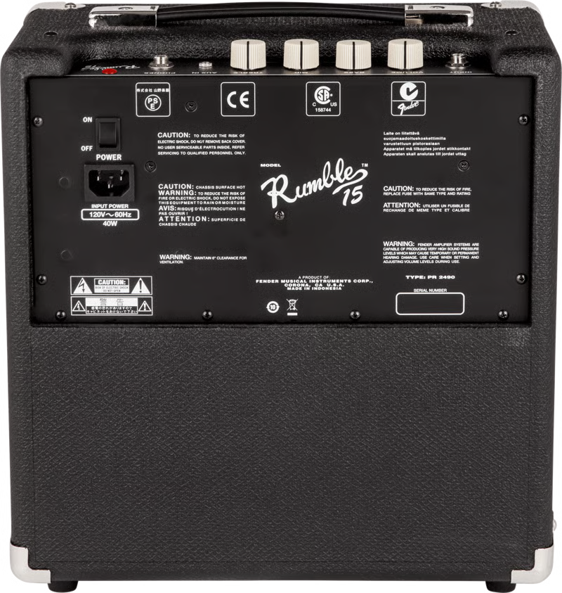 Fender Rumble™ 15 Bass Amp