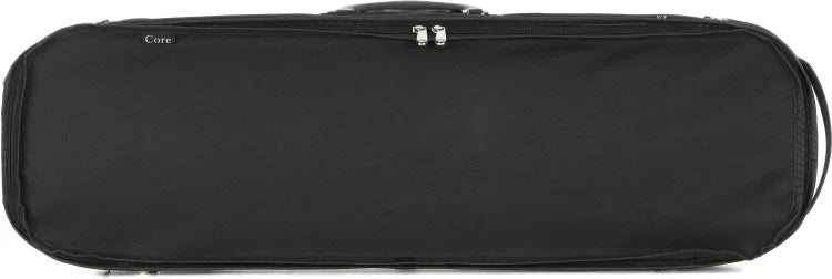 Howard Core CC535 Two-tone Violin Case with Black Exterior/Black and Gold Interior - 4/4 Size