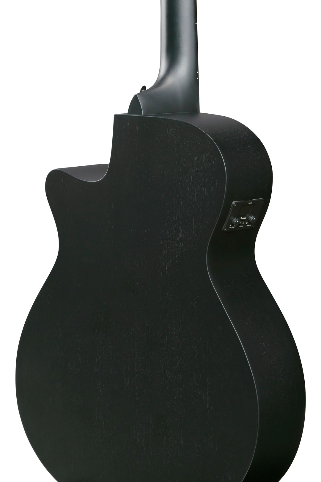 Ibanez AEG1221BOT AEG 12-String Acoustic-Electric Guitar Black Out - Pecknel Music