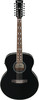 banez Artwood AJ7012M1EBK 12-String Acoustic-Electric Guitar (Black High Gloss)