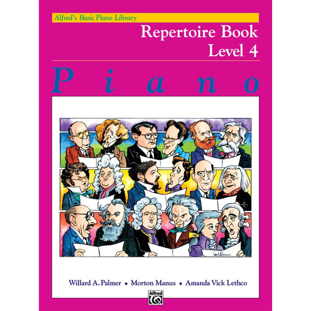 Alfred's Basic Piano Course: Repertoire - Book 4