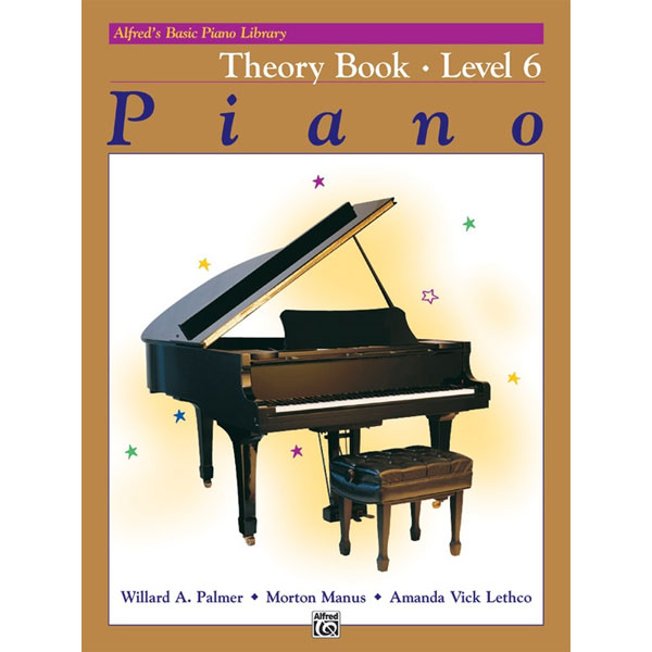 Alfred's Basic Piano Library: Theory Book 6 - 00-2517