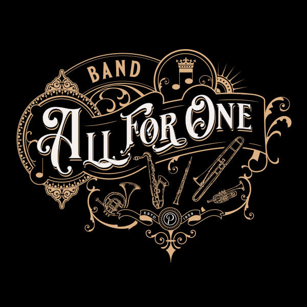 All For One Band - BELLA + CANVAS Shirt