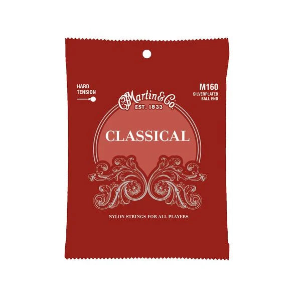Martin MAM160 Classical Guitar Strings – Hard Tension