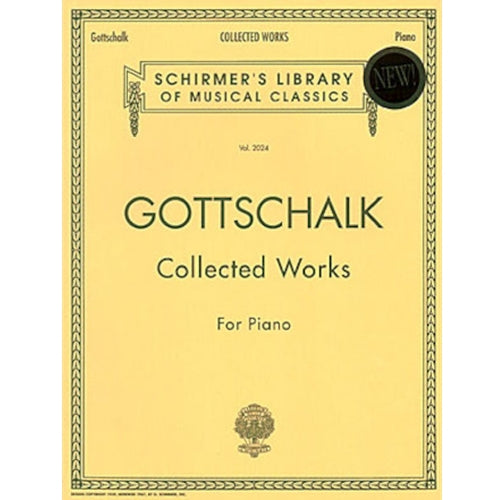 Collected Works for Piano [NFMC MA-II] Louis Gottschalk