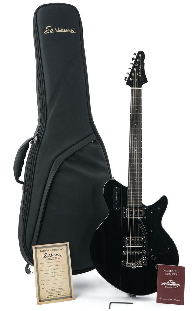 Eastman Juliet NYC Black Solid-Body Electric Guitar