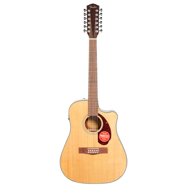 Fender CD-140SCE 12-String Acoustic-Electric Guitar /w Case