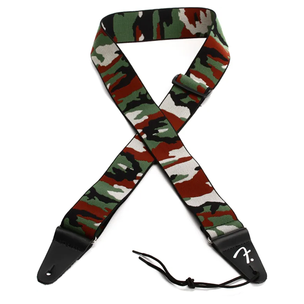 Fender WeighLess 2-inch Guitar Strap - Camo Fender