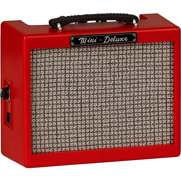 Fender Mini Deluxe 2W 1x2 Guitar Amp Red – Pecknel Music Fender Mini Deluxe 2W 1x2 Guitar Amp Red – Pecknel Music