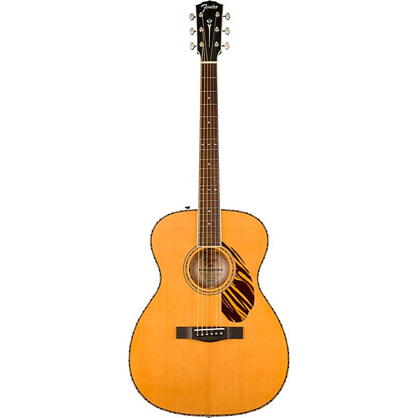 Fender Paramount PO-220E Orchestra Acoustic-Electric Guitar Natural