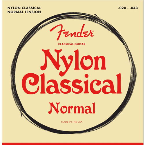Fender® Classical/Nylon Guitar Strings, Normal Tension