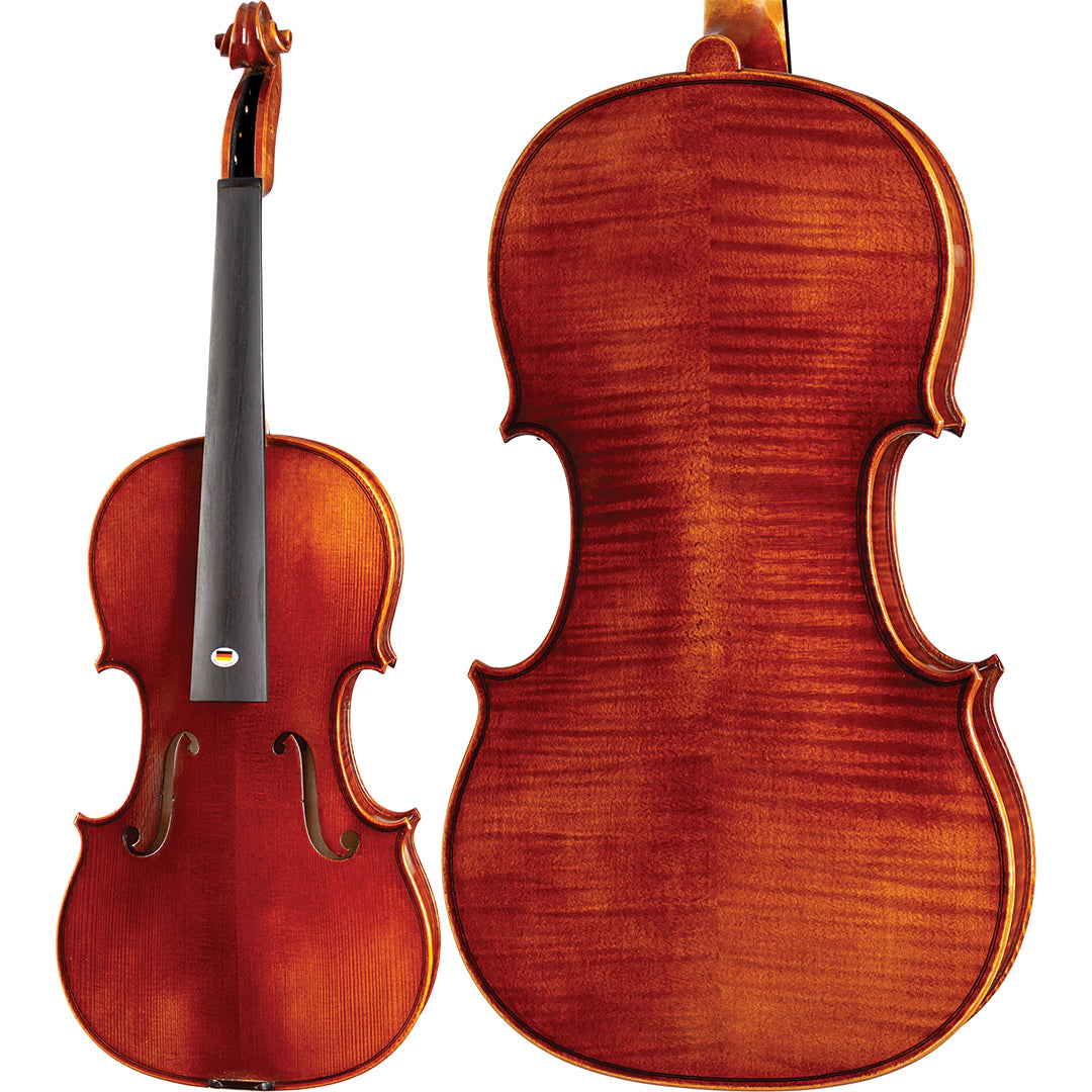 4/4 German Violin – European Spruce &amp; Maple with Traditional Natural Resin Varnish