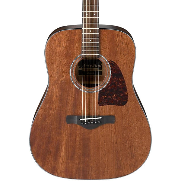 Ibanez AW540 Acoustic Guitar – Solid Okoume Top, Open Pore Natural Finish