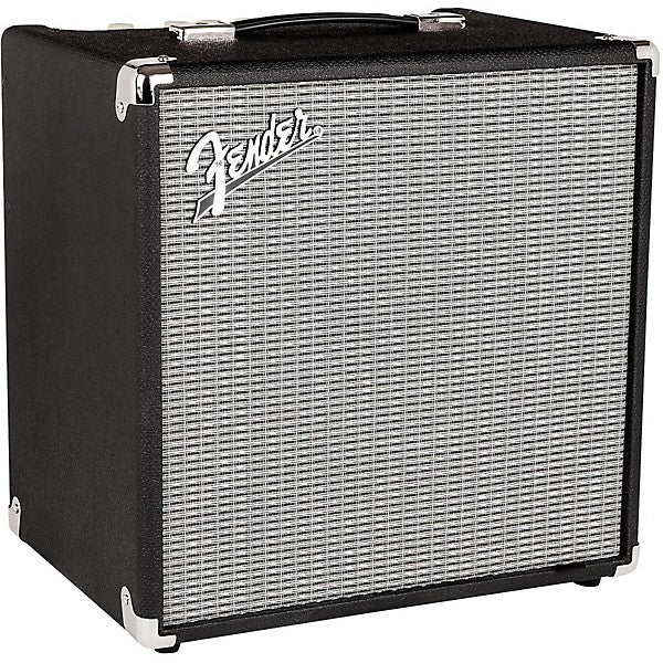 Fender Rumble 40 V3 120V Bass Combo Amp – 40W, 10" Speaker, Overdrive Circuit, Black/Silver