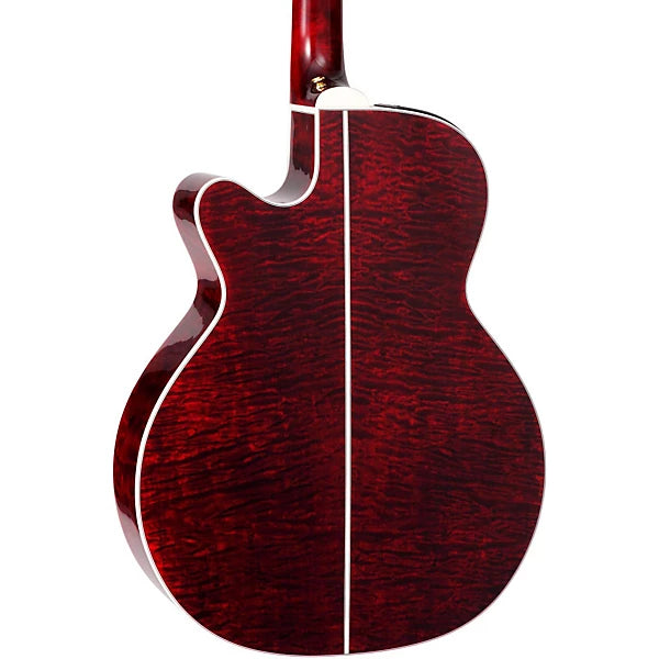 Takamine GN75CE WR – Wine Red NEX Cutaway Acoustic-Electric Guitar with Solid Spruce Top & Quilted Maple Body