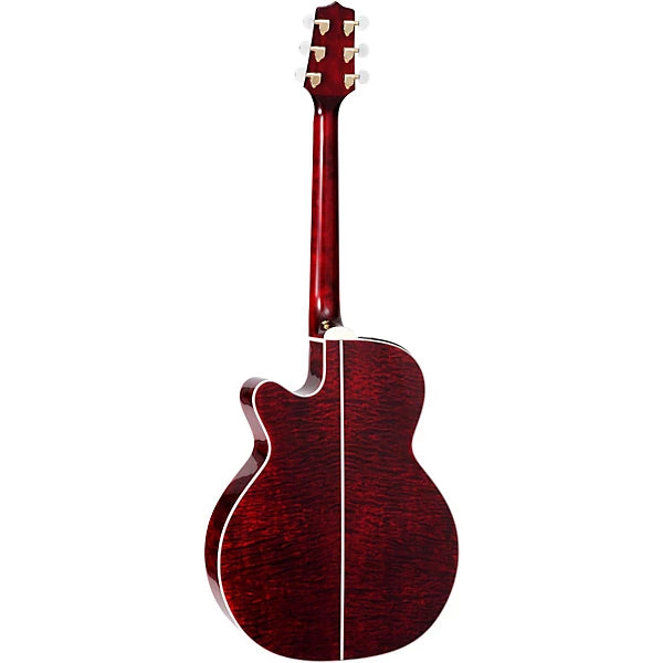 Takamine GN75CE WR – Wine Red NEX Cutaway Acoustic-Electric Guitar with Solid Spruce Top & Quilted Maple Body