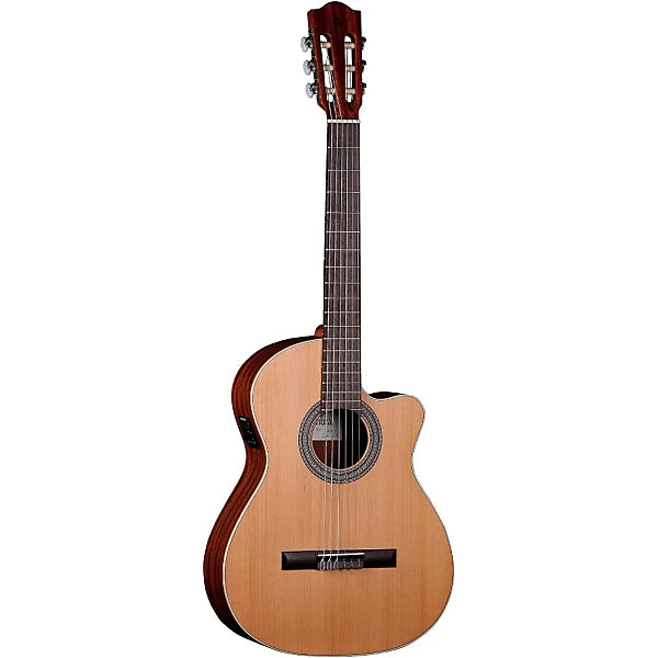 Alhambra 1OP-CW Classical Acoustic-Electric Guitar Natural