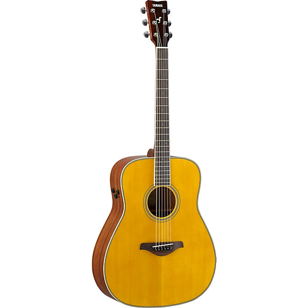 Yamaha FG-TA TransAcoustic Dreadnought Acoustic-Electric Guitar Vintage Tint