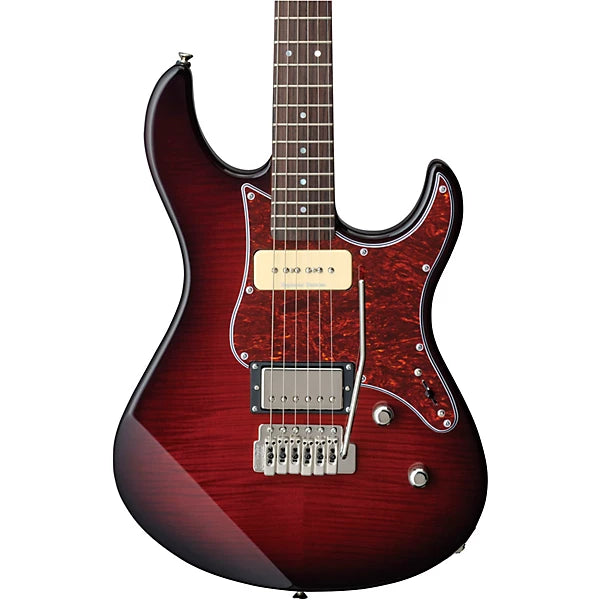 Yamaha Pacifica 611 Tremolo Electric Guitar Dark Red Burst Yamaha