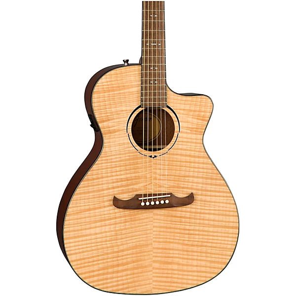Fender FA-345CE Auditorium Acoustic-Electric Guitar Natural