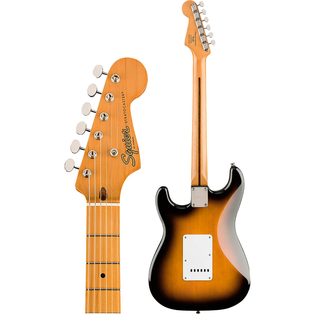 Squier Classic Vibe ’50s Stratocaster, Maple Fingerboard, 2-Color Sunburst