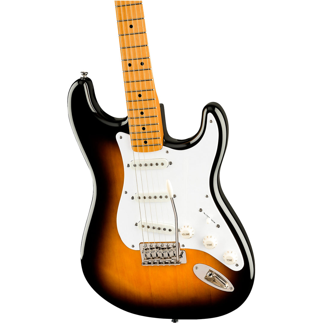 Squier Classic Vibe ’50s Stratocaster, Maple Fingerboard, 2-Color Sunburst