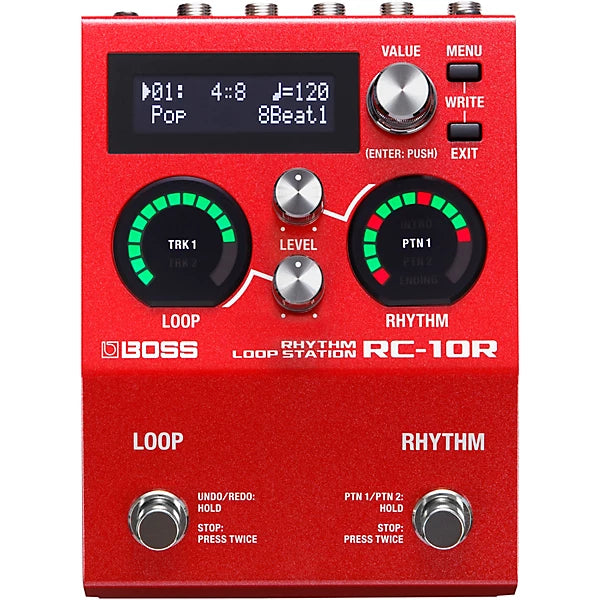 Boss RC-10R Loopstation with Interactive Rythm - Pecknel Music