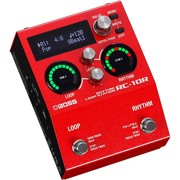 Boss RC-10R Loopstation with Interactive Rythm - Pecknel Music