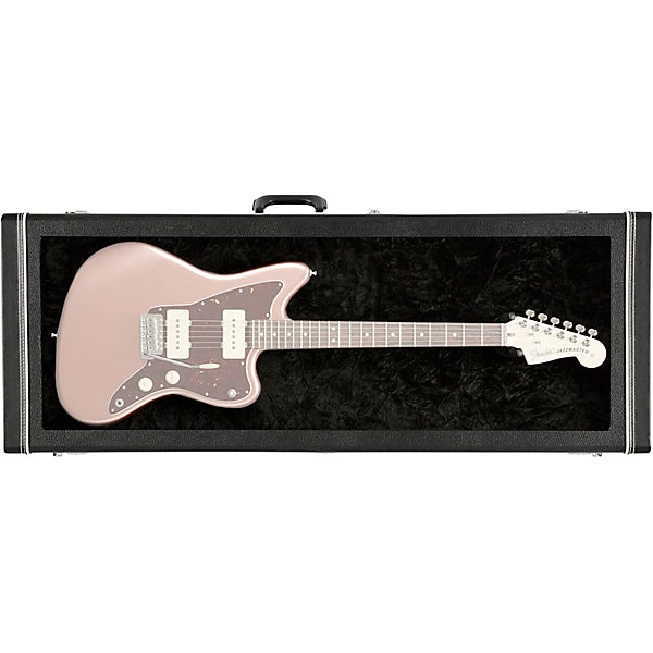 Fender Guitar Display Case – Black Wall-Mounted Hardshell Showcase for Electric Guitars