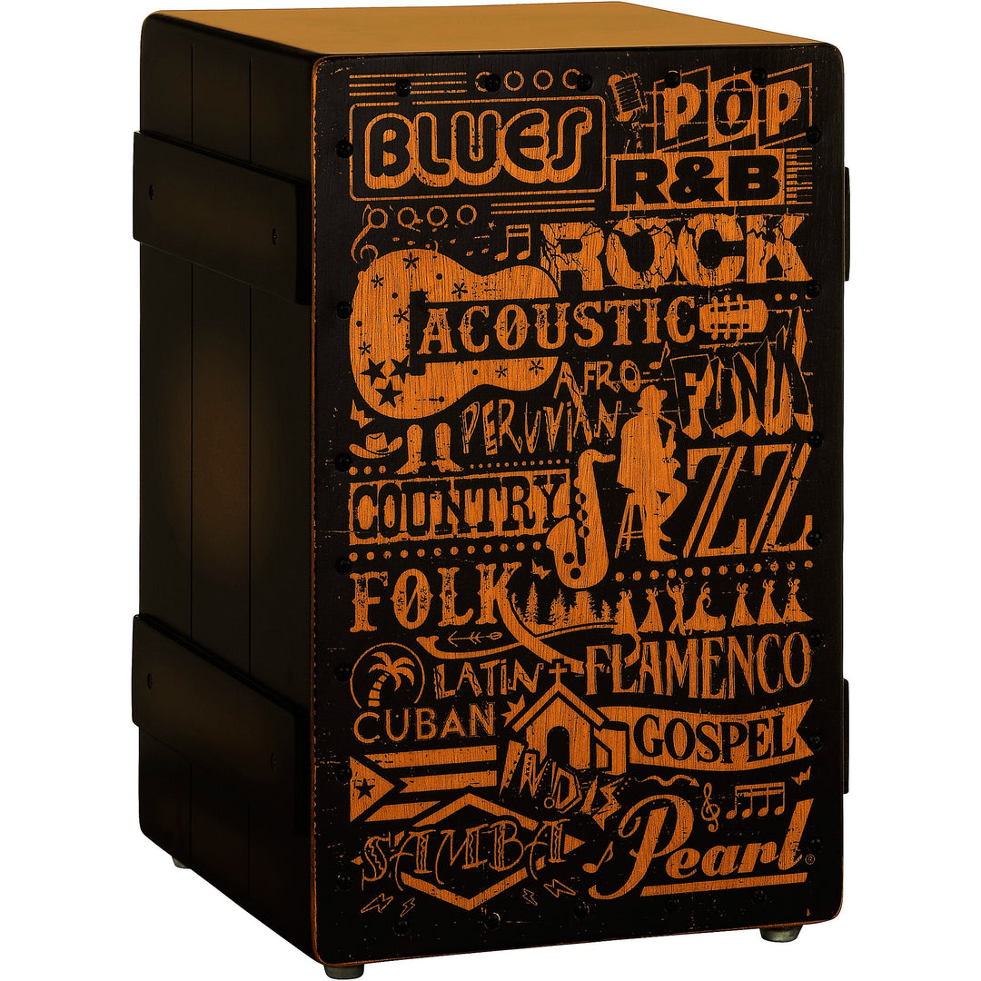 Pearl Primero Crate-Style Cajon, Music Genres Standard