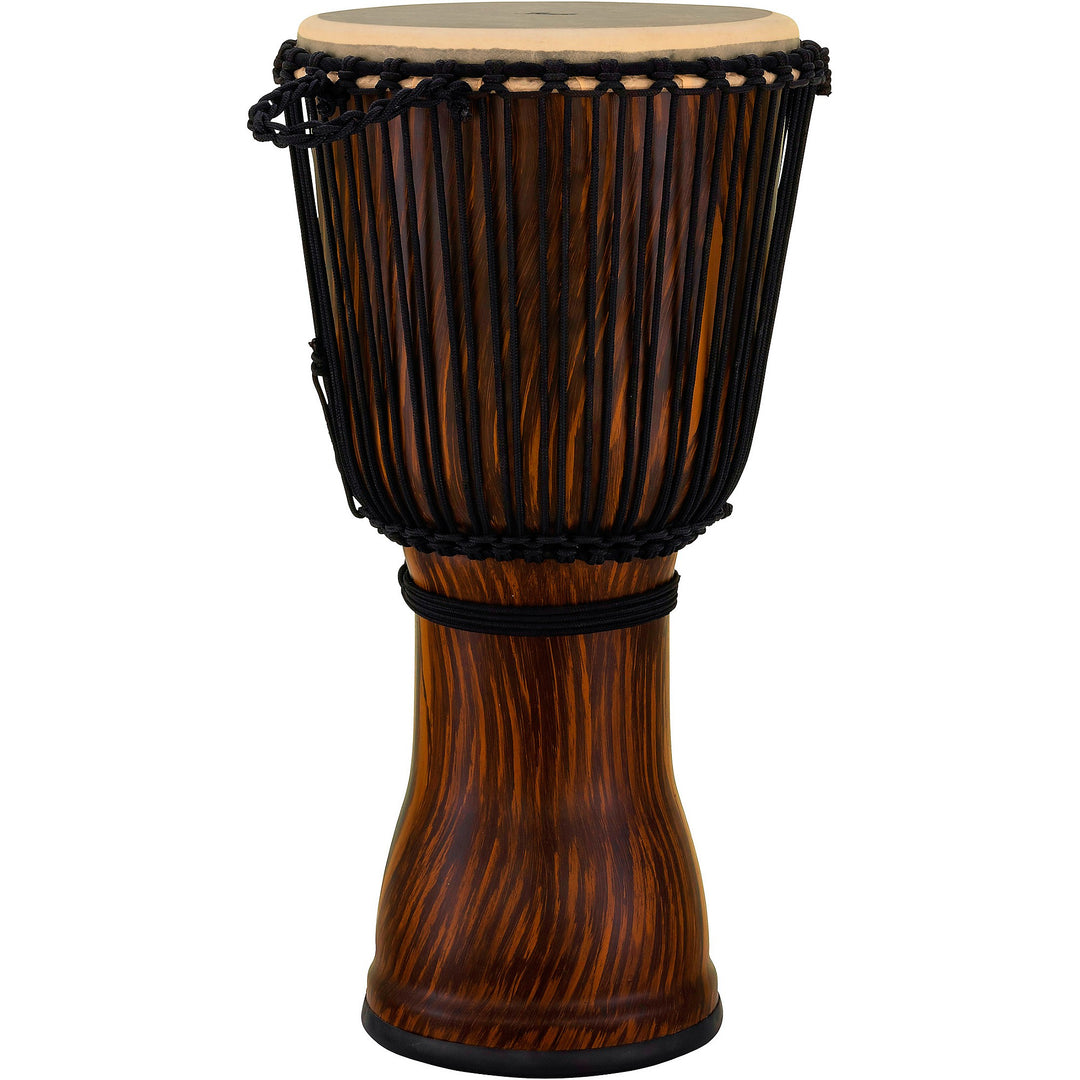 Pearl Rope-Tuned Djembe With Seamless Synthetic Shell 12 in. Artisan Straight Grain Limba